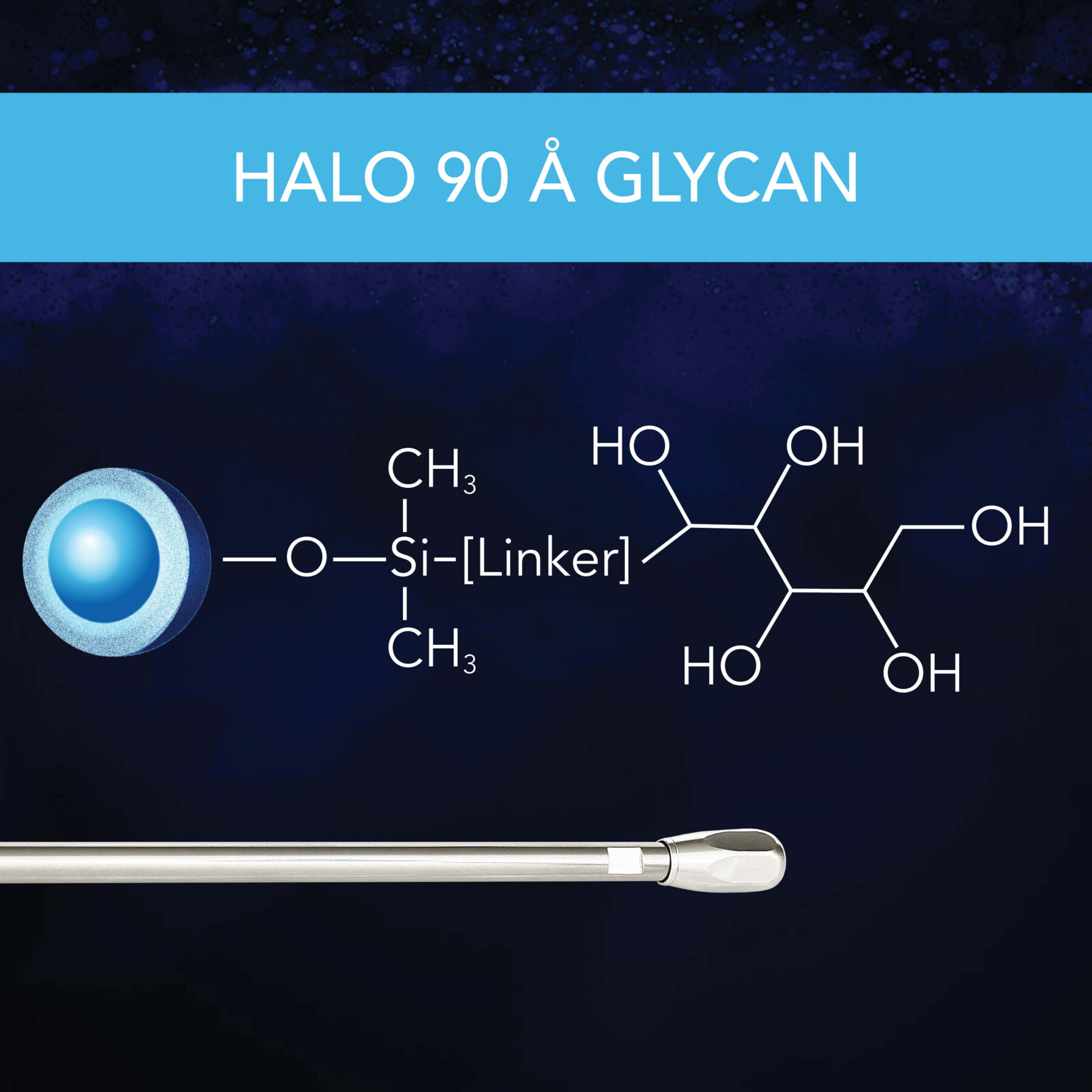 HALO 90 Å Glycan