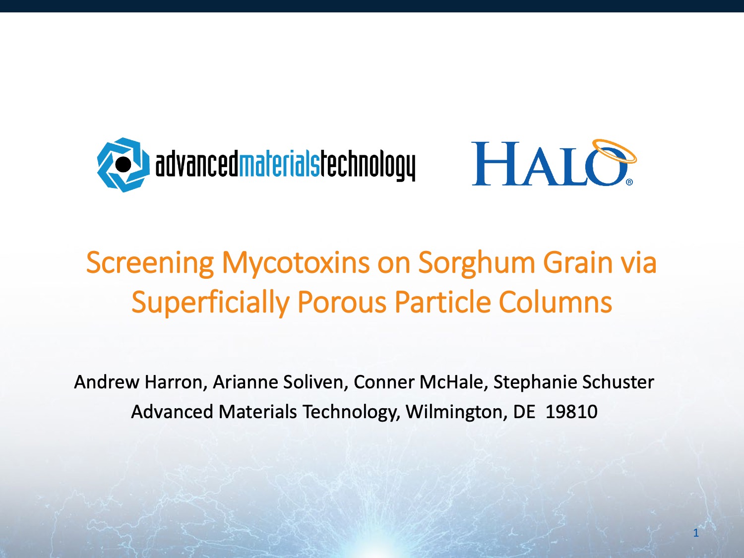 conference paper - screening mycotoxins on sorghum grain via spp columns