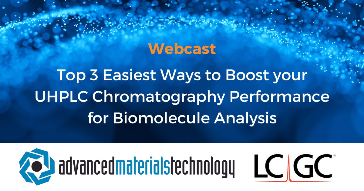 Join us for a Live Webinar with LCGC