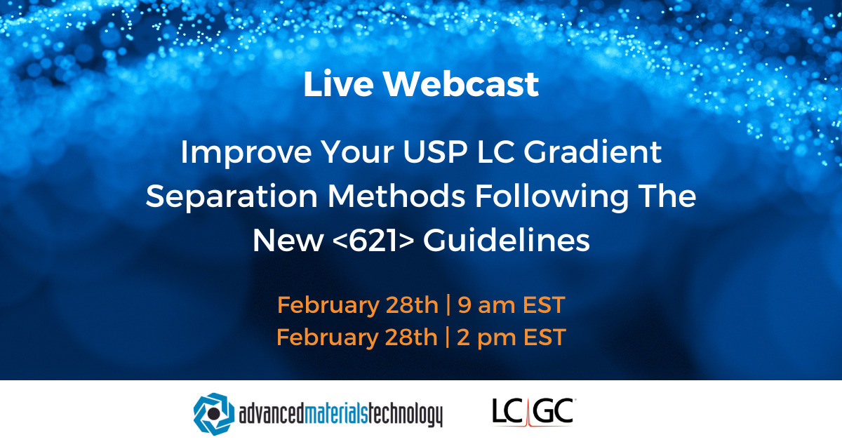 Improve Your USP LC Gradient Separation Methods Following The New  Guidelines Webinar