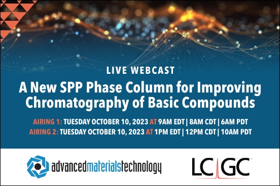 A New SPP Phase Column for Improving Chromatography of Basic Compounds Webinar