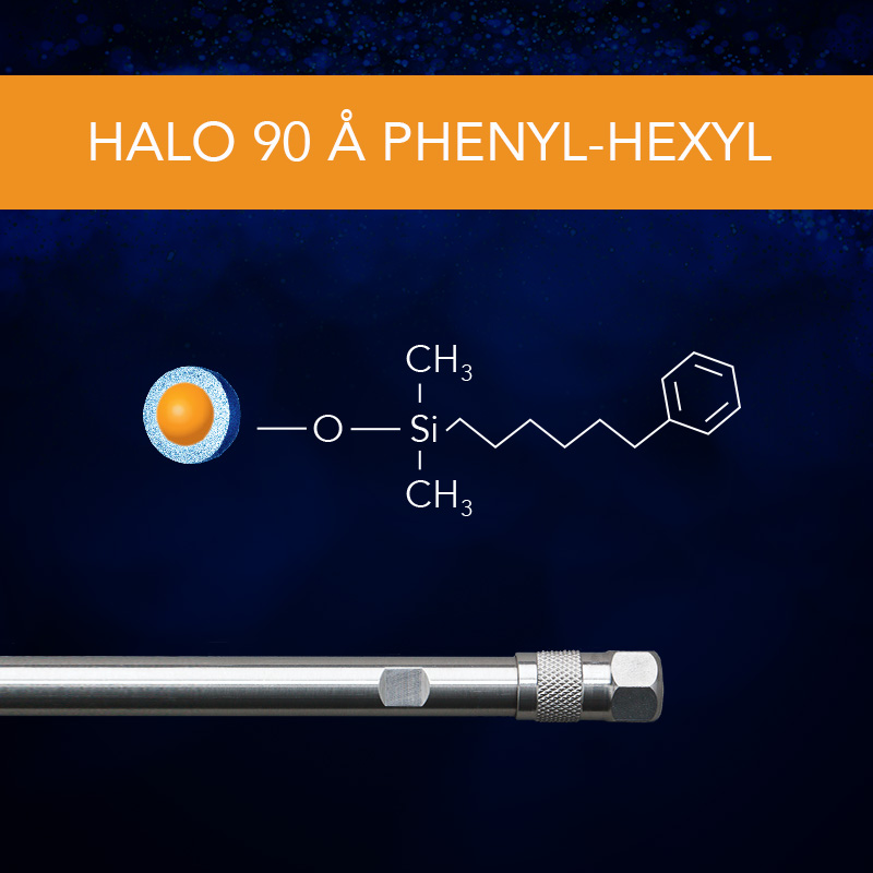 HALO 90 Å Phenyl-Hexyl