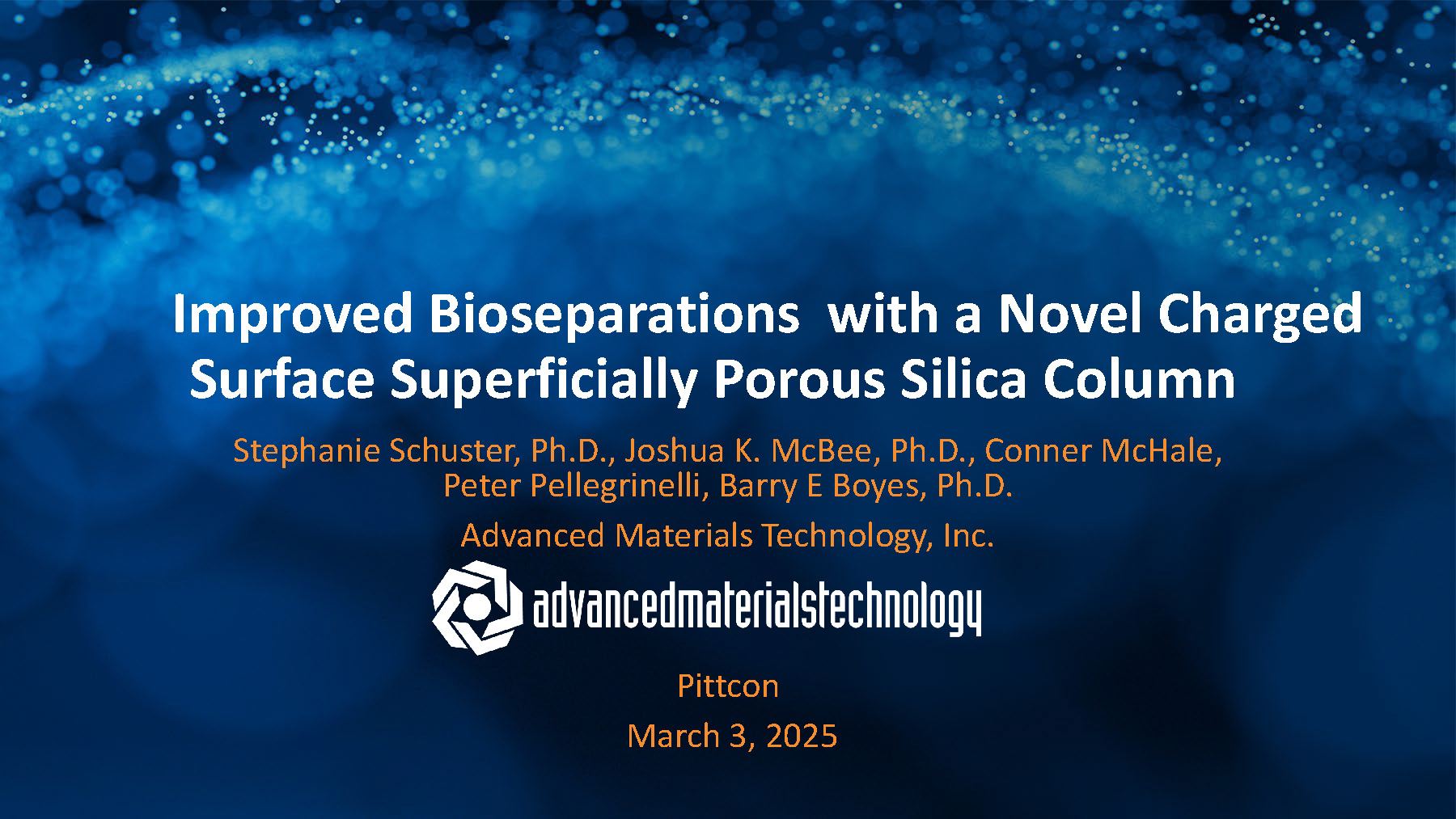Improved Bioseparations with a Novel Charged Surface Superficially Porous Silica Column